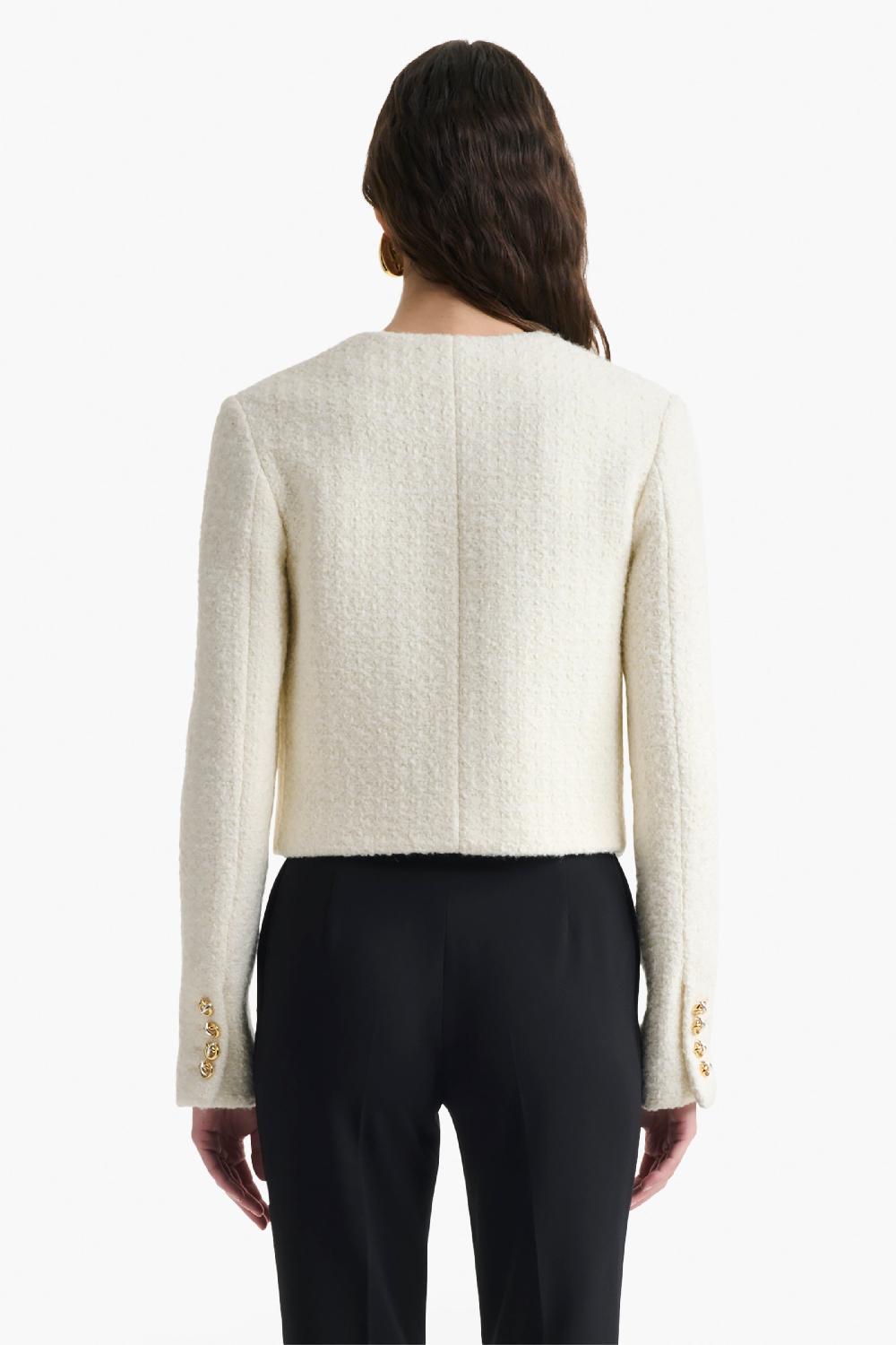 Altuzarra Beanie Jacket Ivory