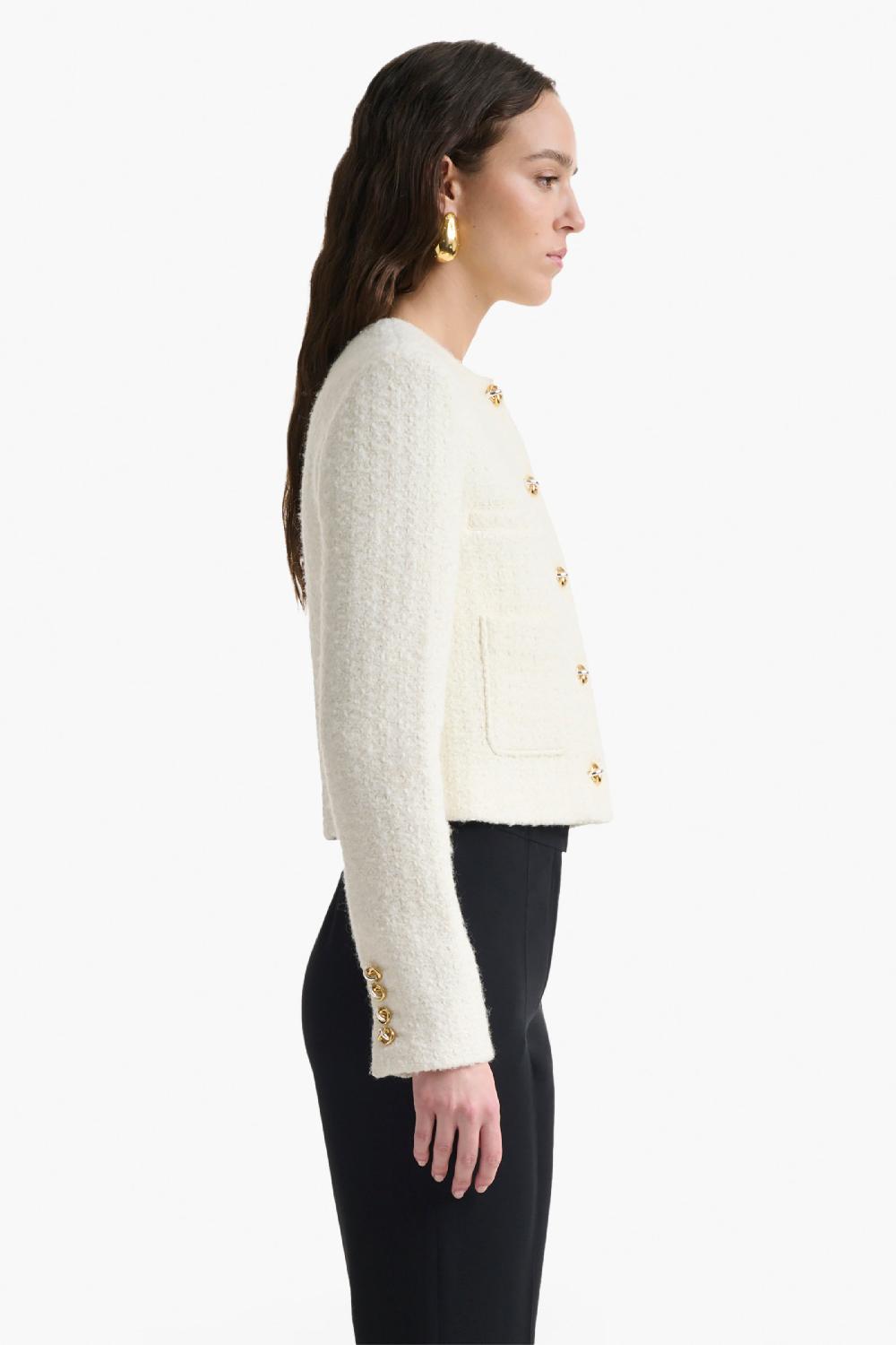 Altuzarra Beanie Jacket Ivory