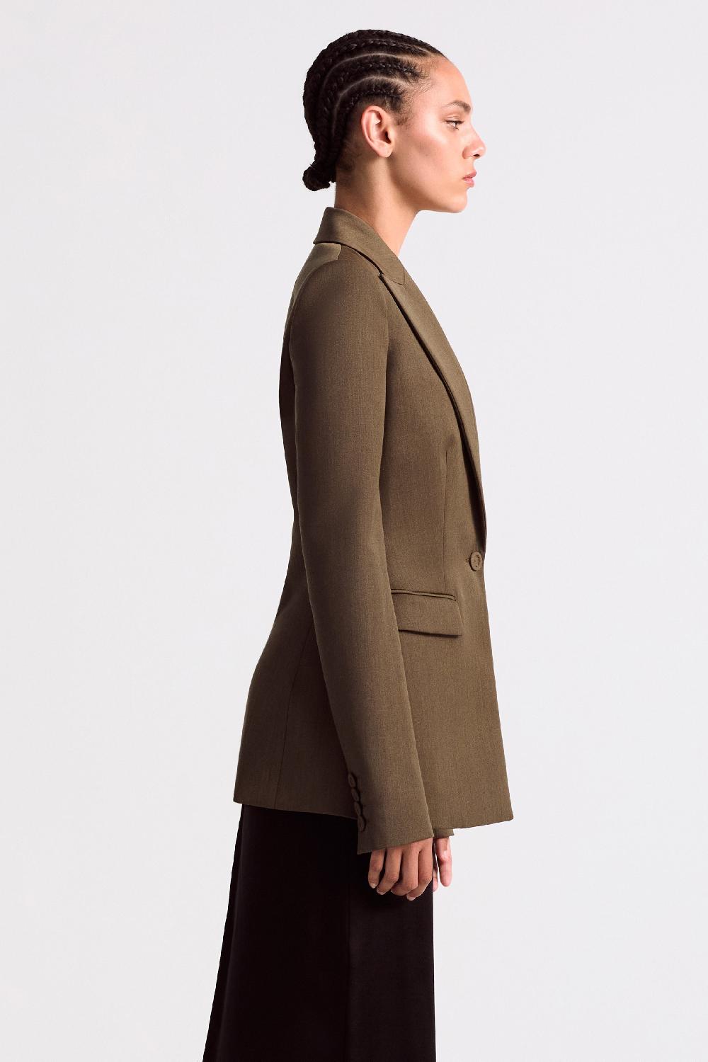 Altuzarra Beatty Jacket Dry Age Melange