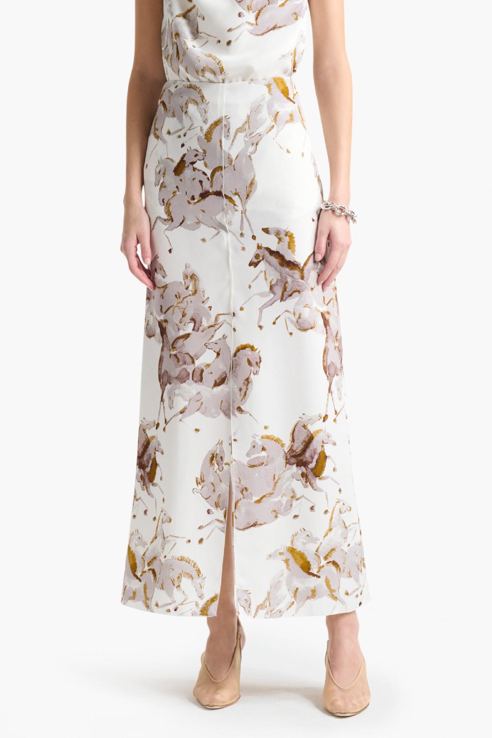 Altuzarra Benji Skirt Saddle Horses