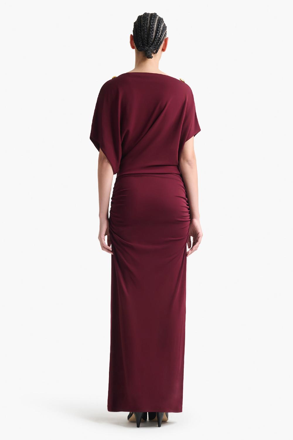 Altuzarra Brina Dress Grenache