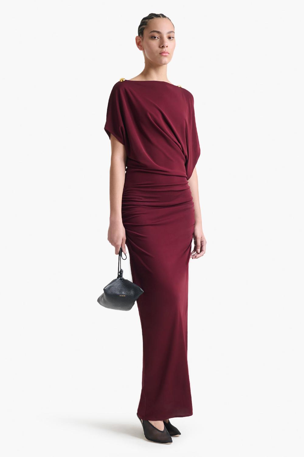altuzarra Brina Dress Grenache