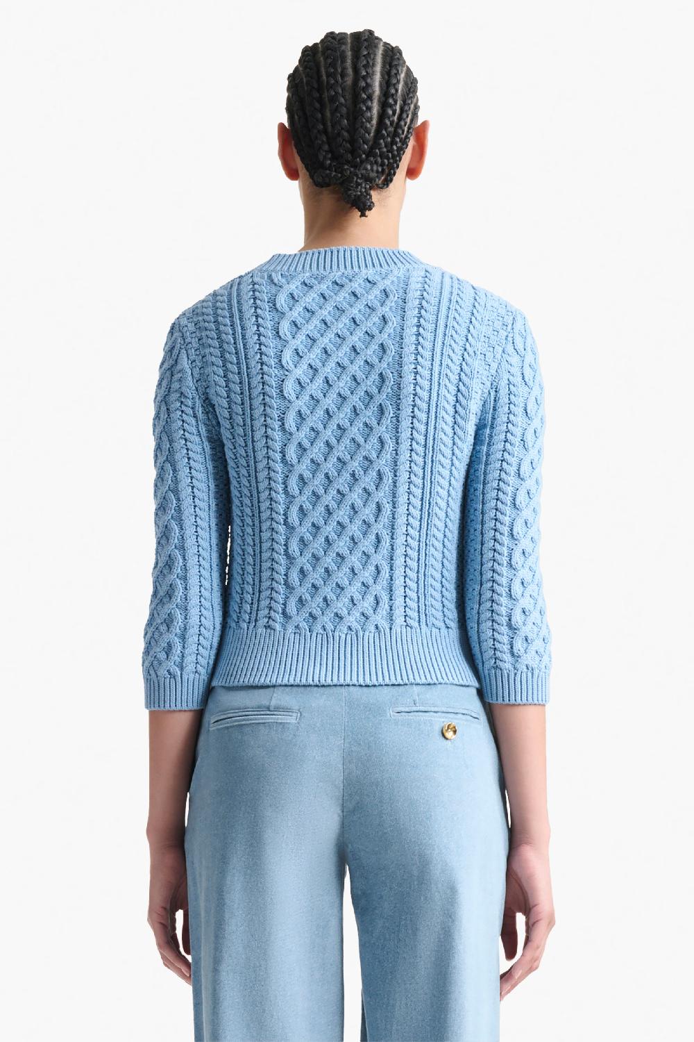 Altuzarra Cabbie Sweater Ash Blue