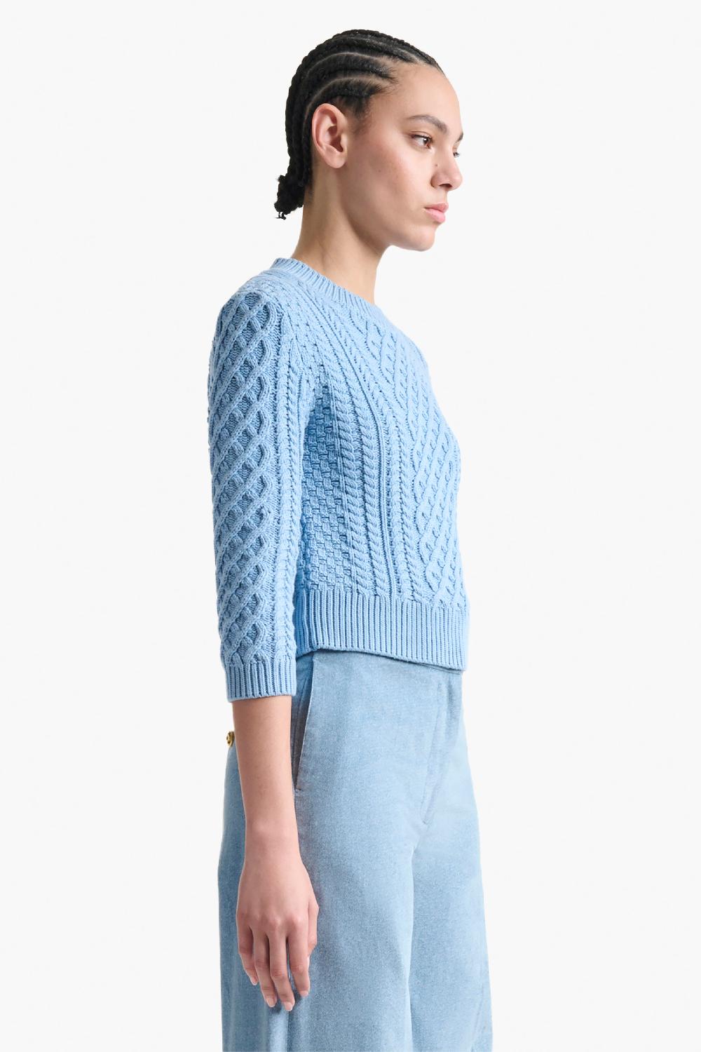 Altuzarra Cabbie Sweater Ash Blue