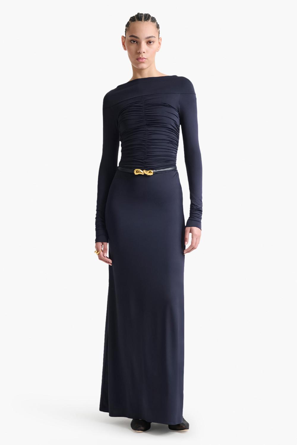altuzarra Callie Dress Navy