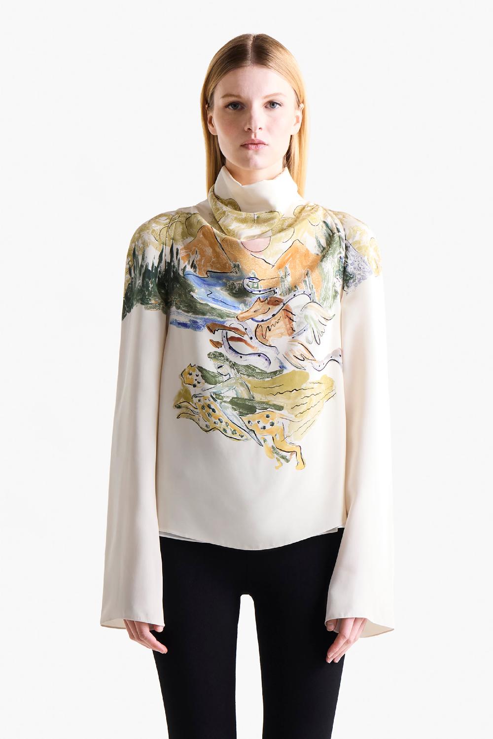 Altuzarra Cara Top Chamomile Mythical