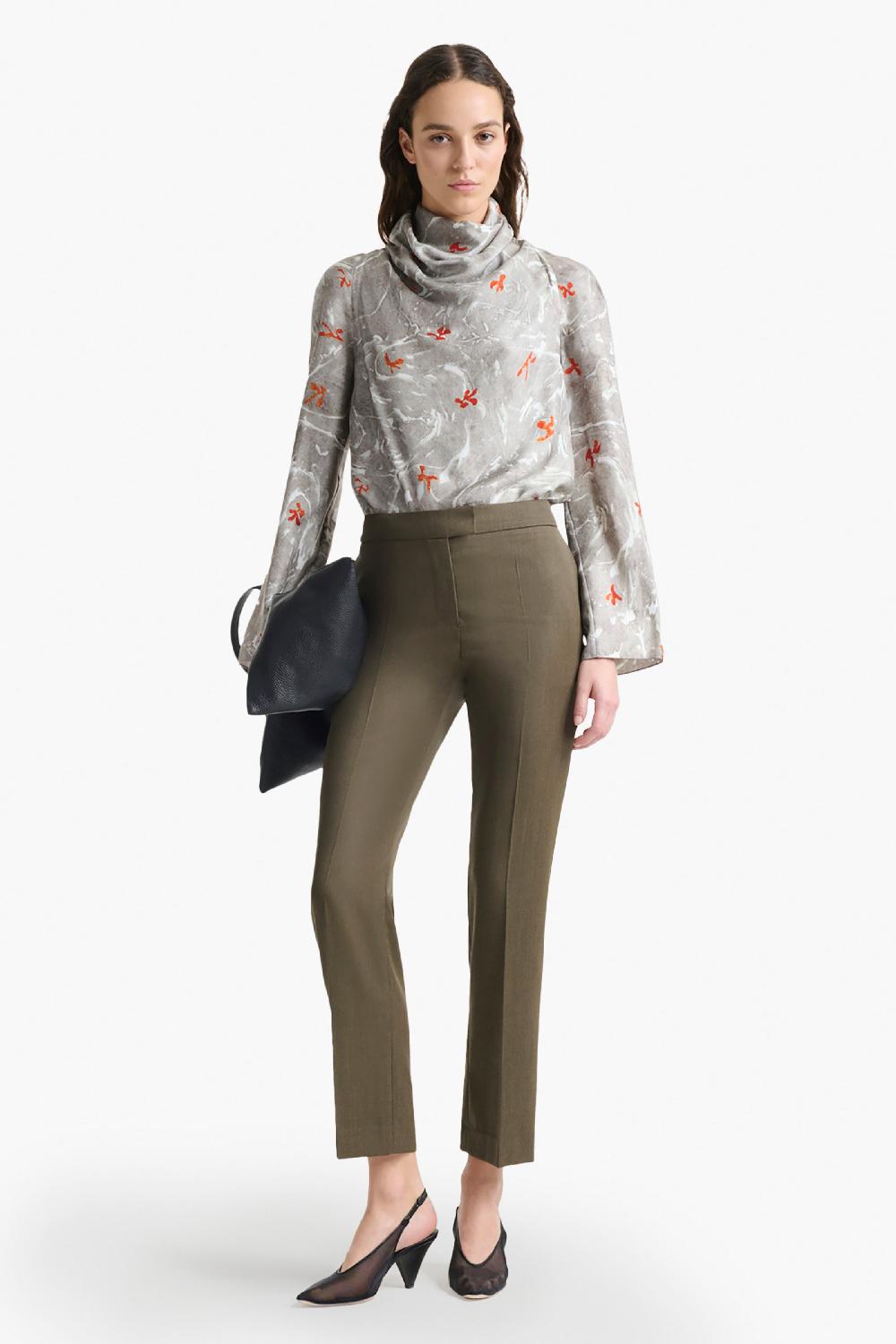 altuzarra Cara Top Smoked Glass Marbled