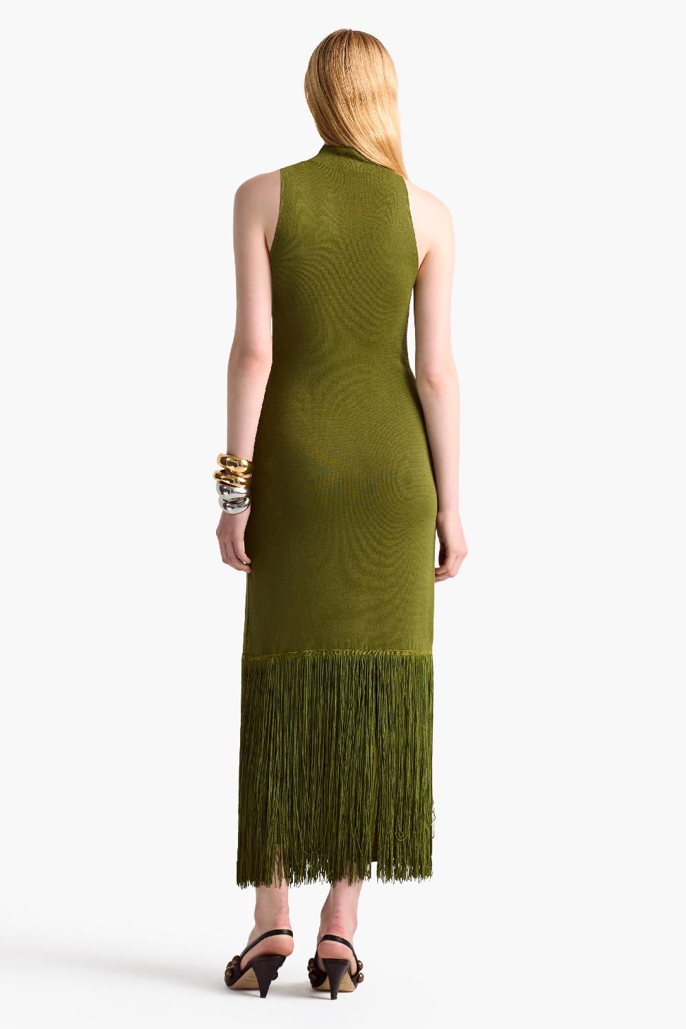 Altuzarra Cash Dress Fig Leaf