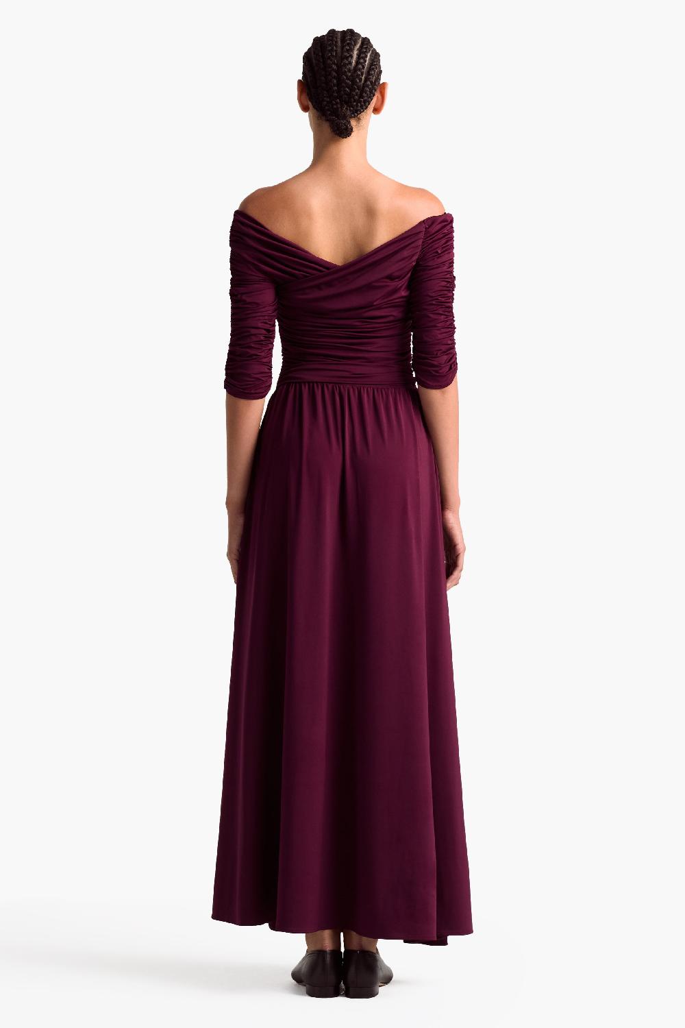 Altuzarra Char Dress Deep Grape