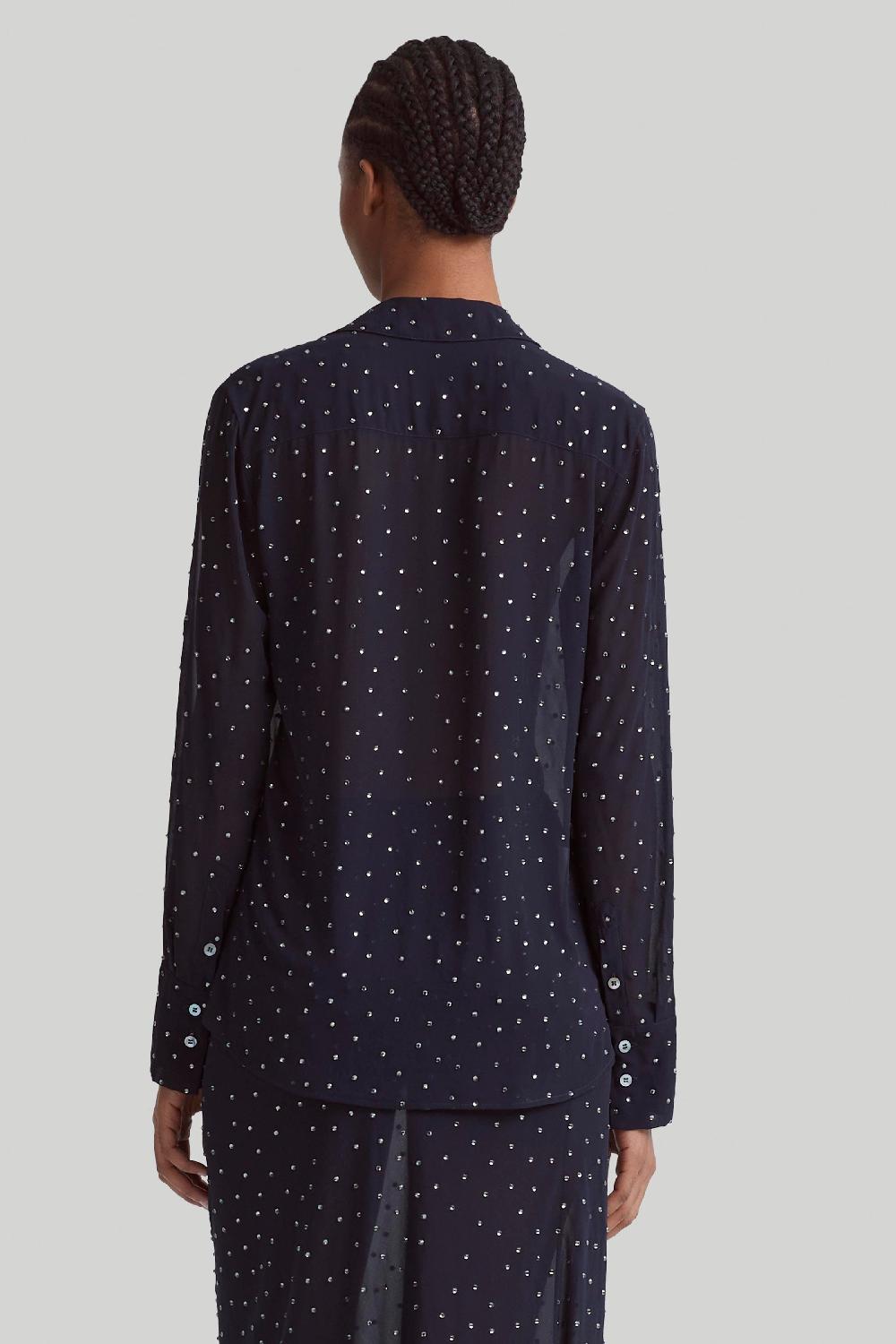 Altuzarra Chika Top Navy