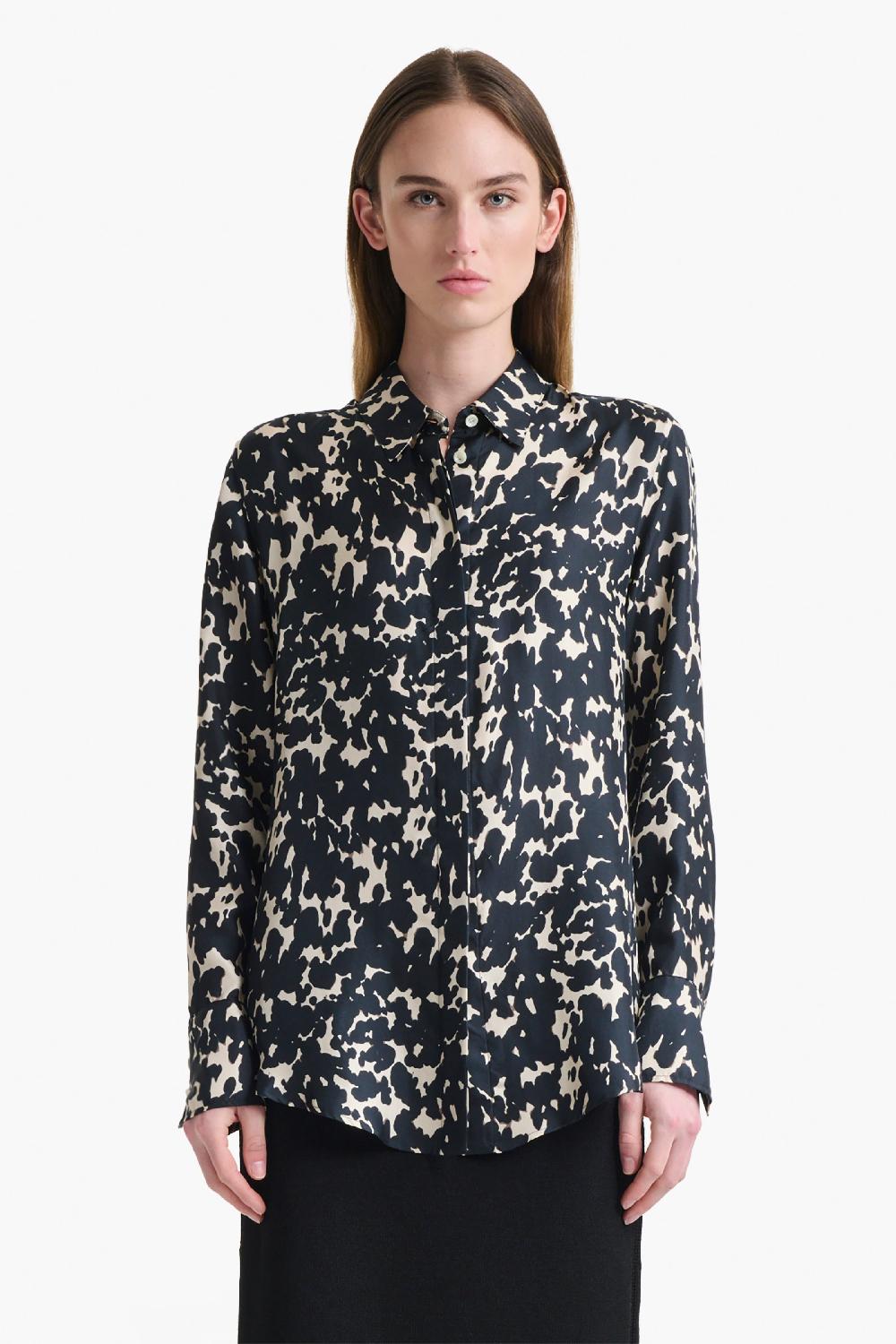 Altuzarra Chika Top Tapioca Tortoise