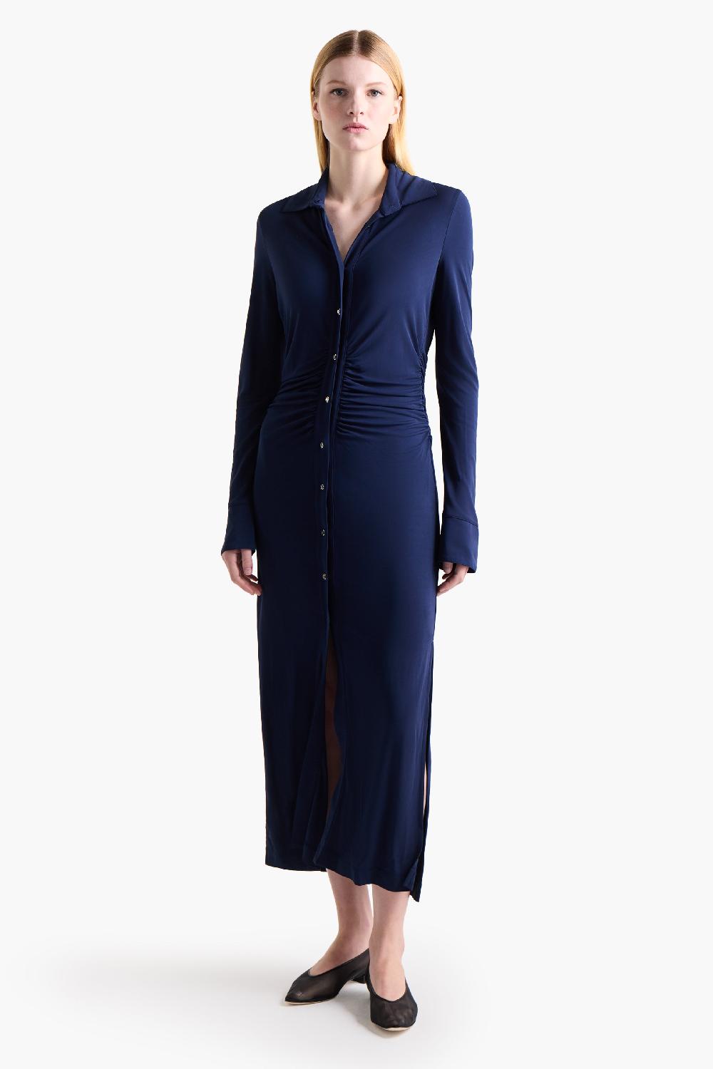 altuzarra Claudia Dress Berry Blue