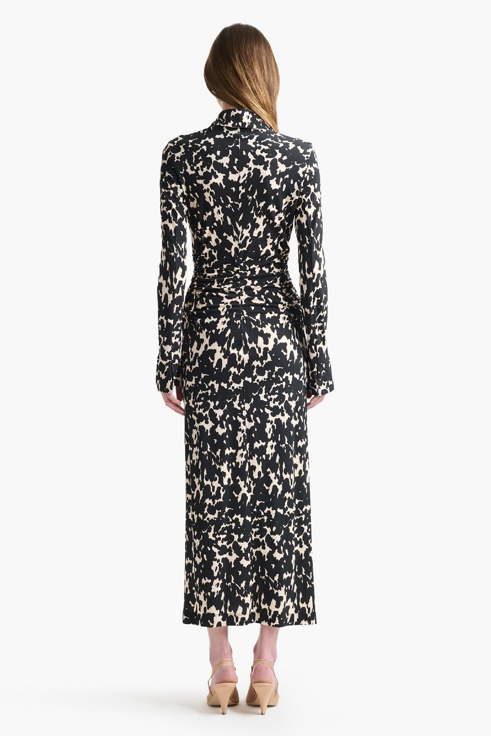 Altuzarra Claudia Dress Tapioca Tortoise