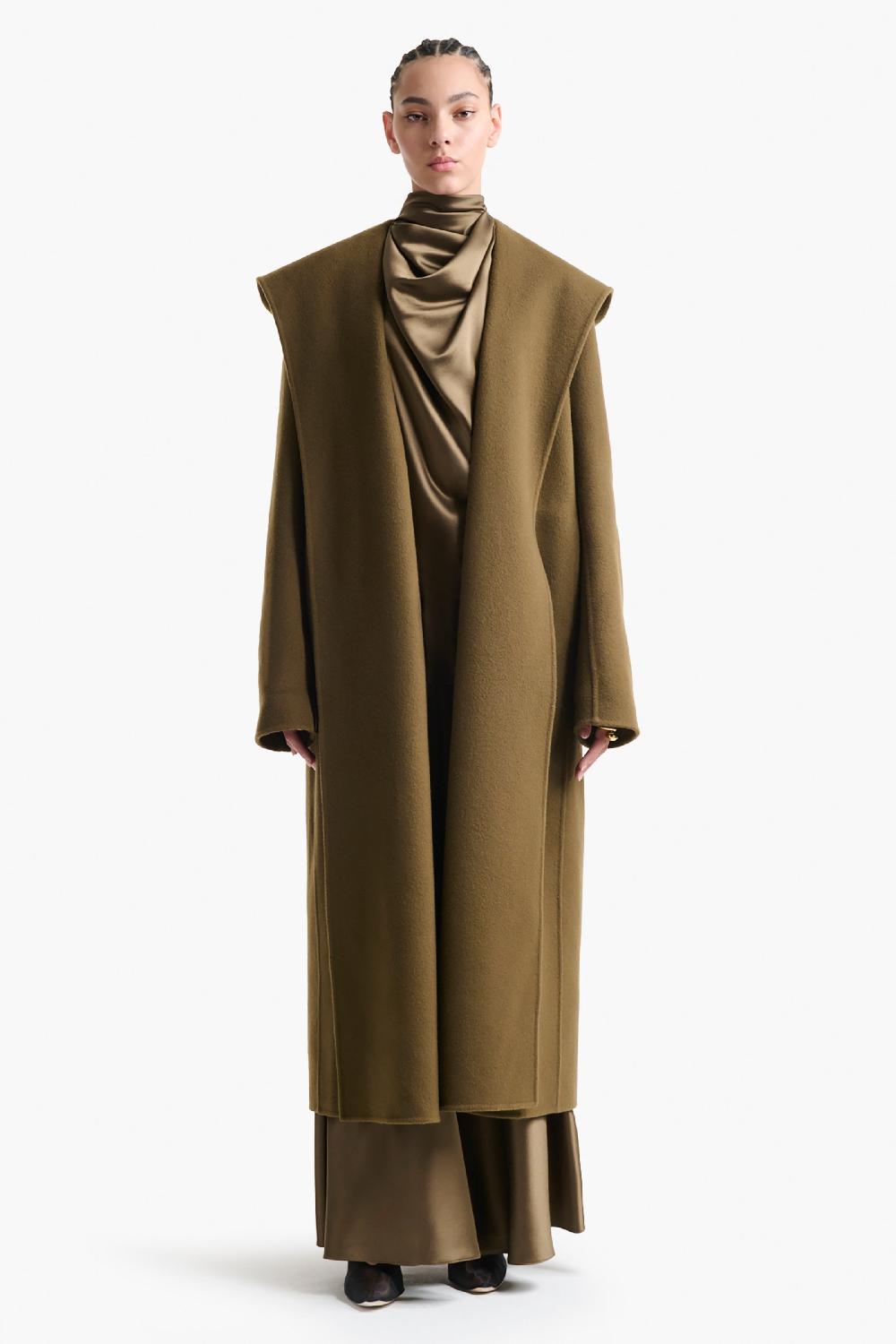altuzarra Cole Coat Olea