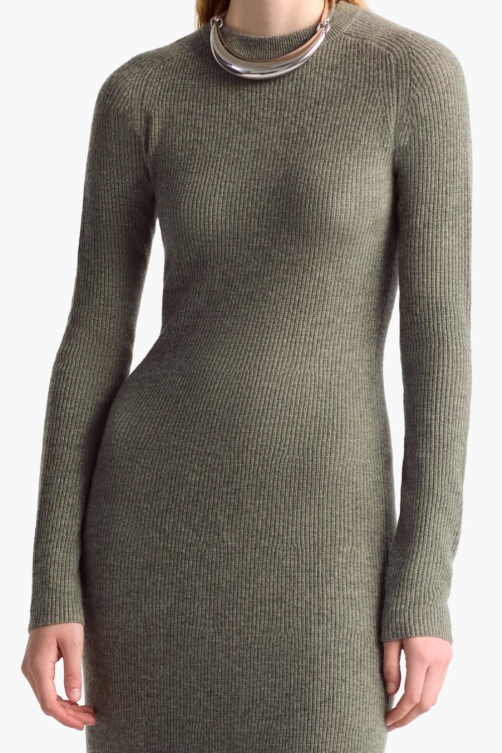 Altuzarra Cuddy Dress Sea Foam Melange