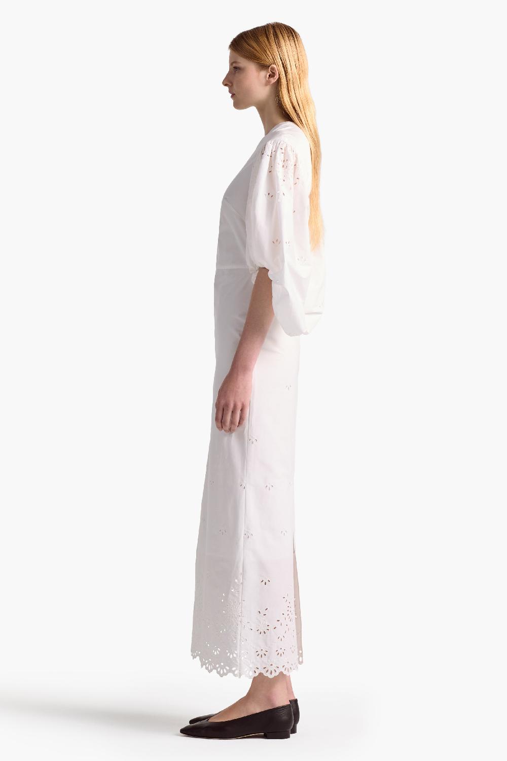 Altuzarra Danielle Dress Optic White