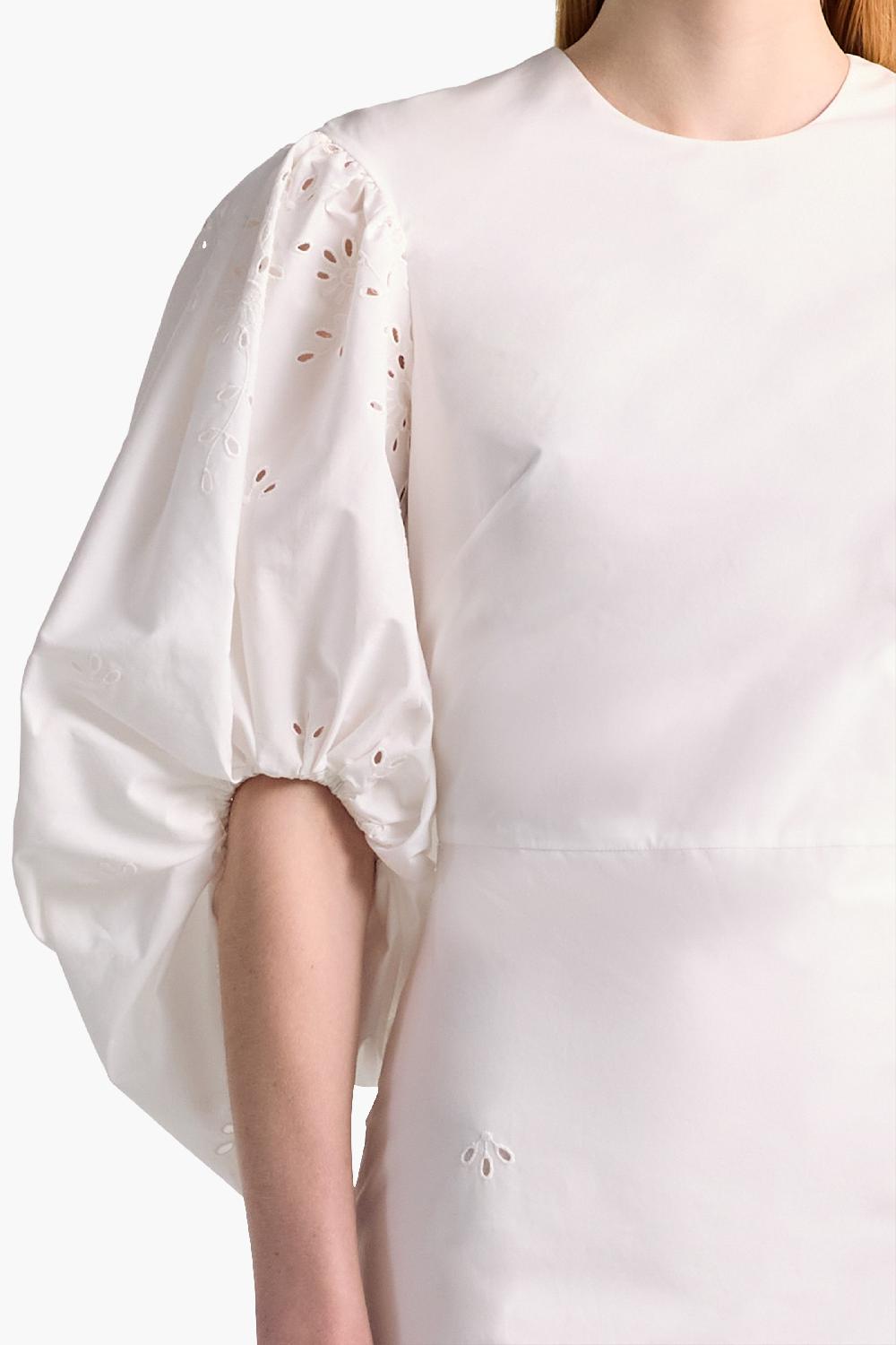 Altuzarra Danielle Dress Optic White