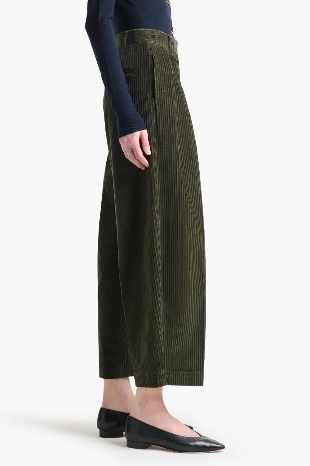 Altuzarra Dash Pant Dark Forest