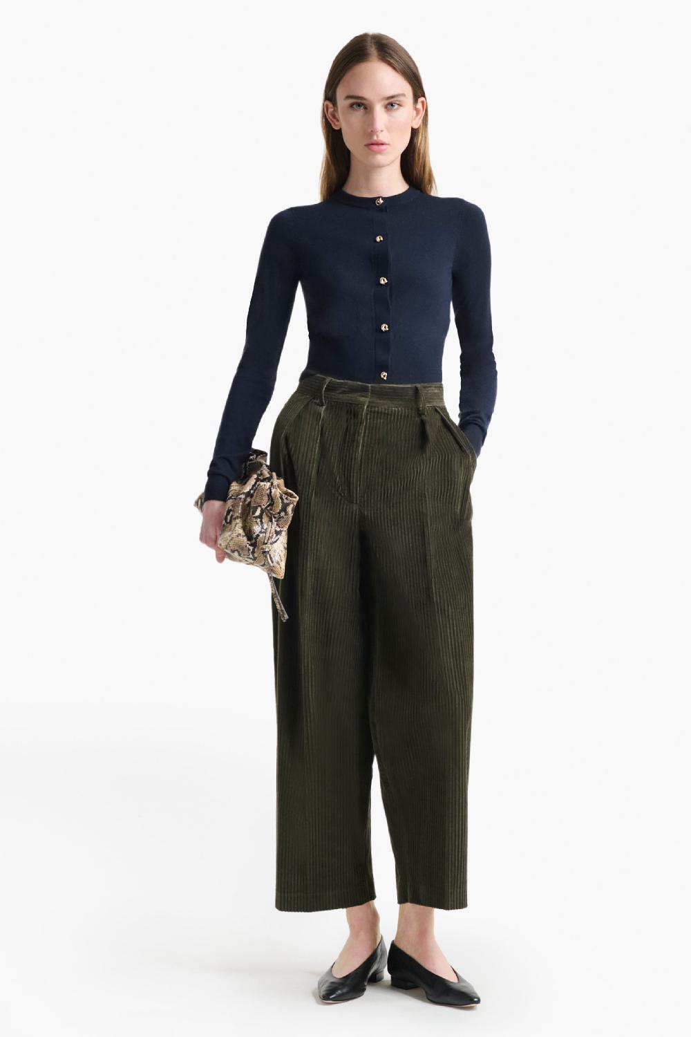altuzarra Dash Pant Dark Forest