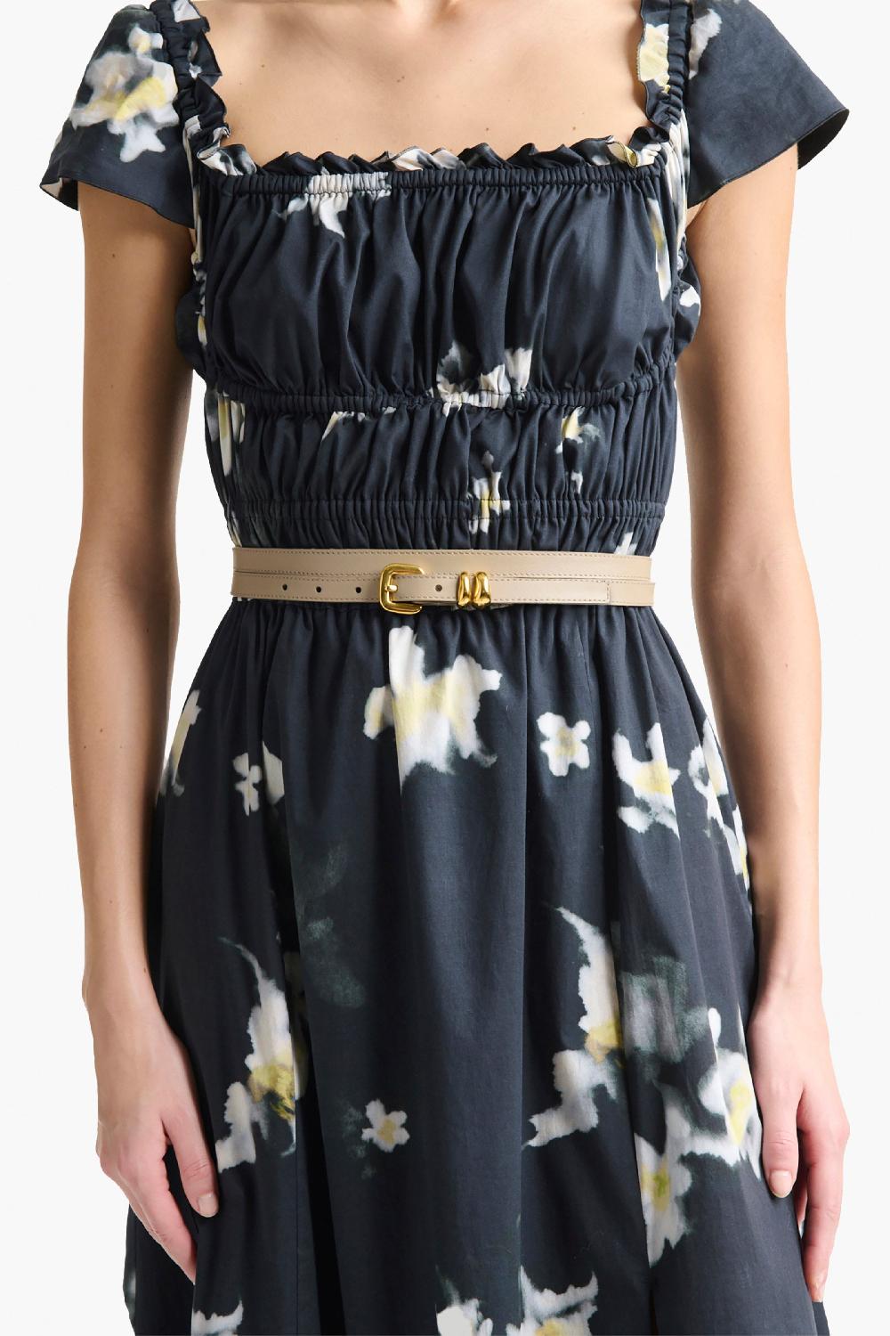 altuzarra Double Skinny Belt Mouton