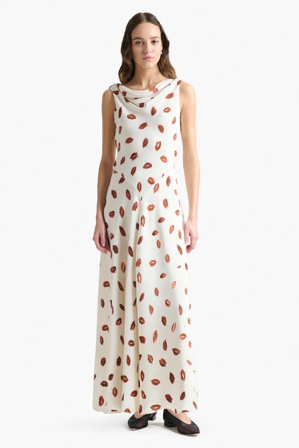 Altuzarra Drina Dress Ivory Kisses