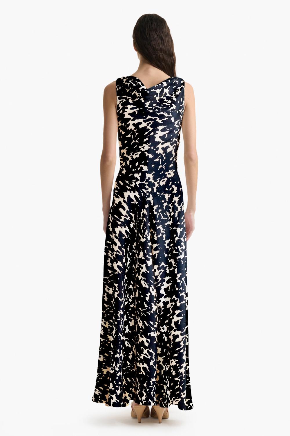 Altuzarra Drina Dress Tapioca Tortoise