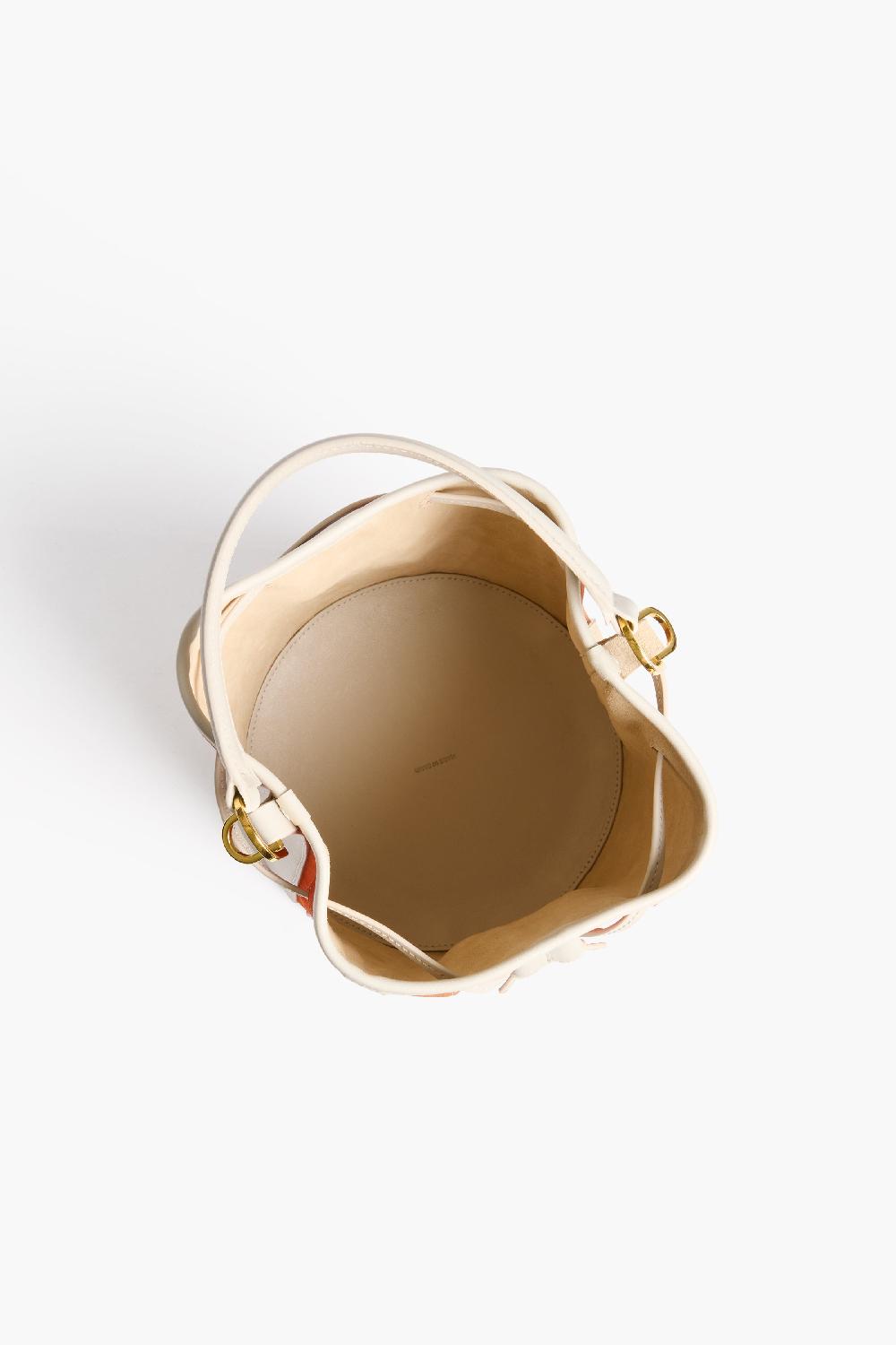 Altuzarra Drum Bag Small Patchwork/Ivory