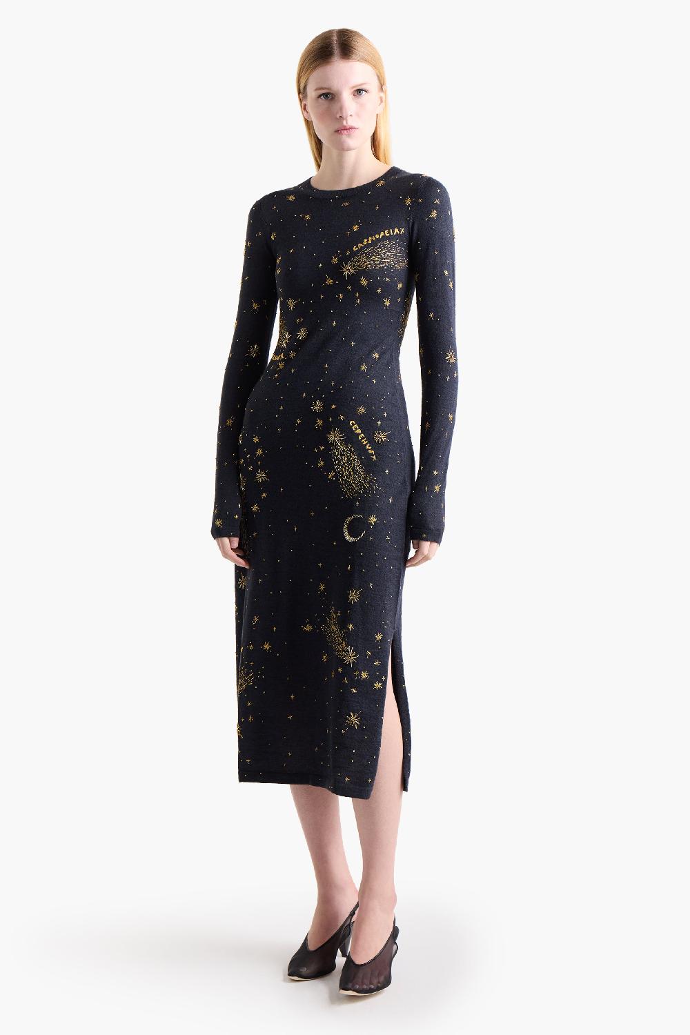 altuzarra Ellima Dress Navy
