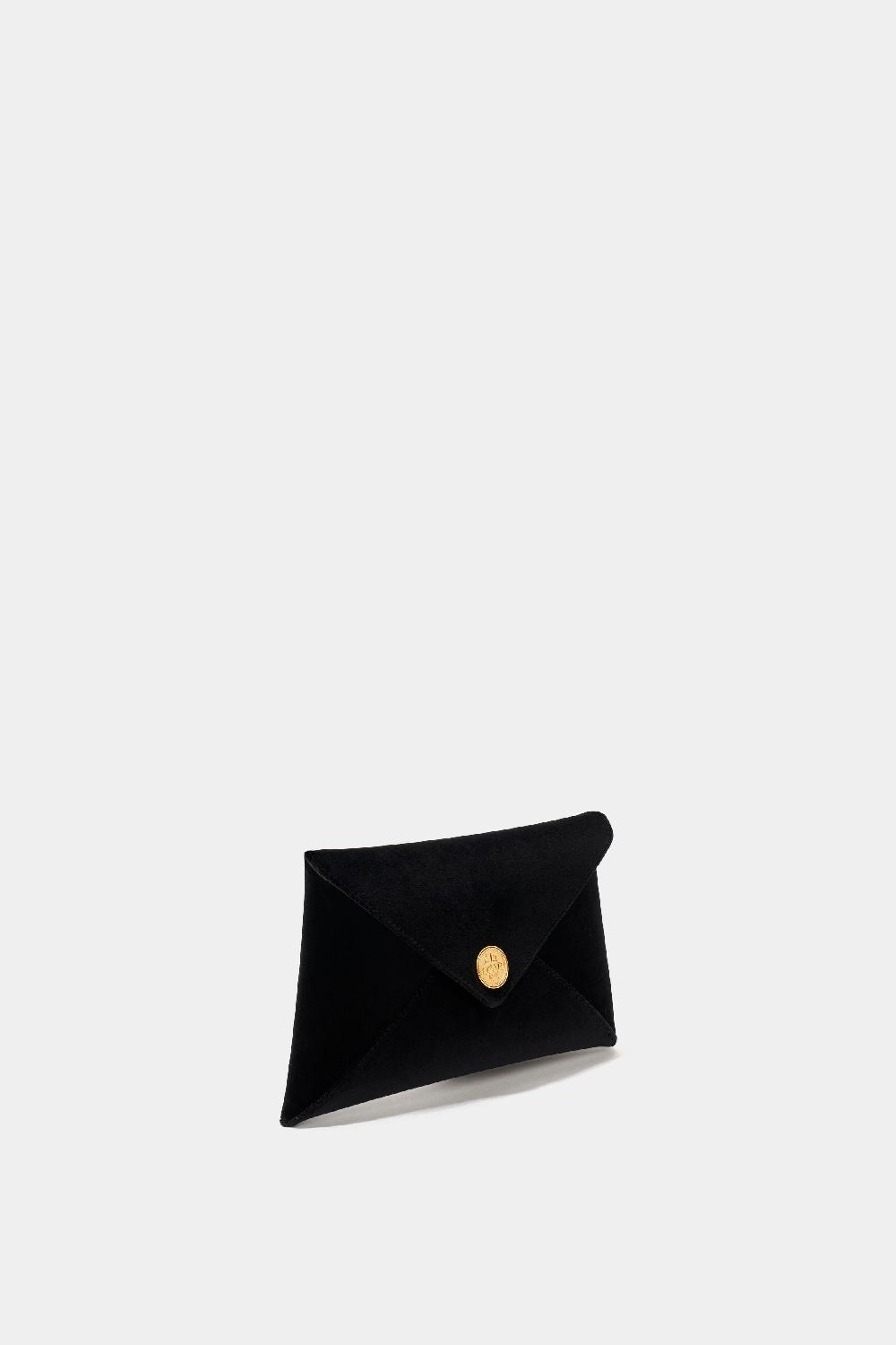 Altuzarra Envelope Clutch Black