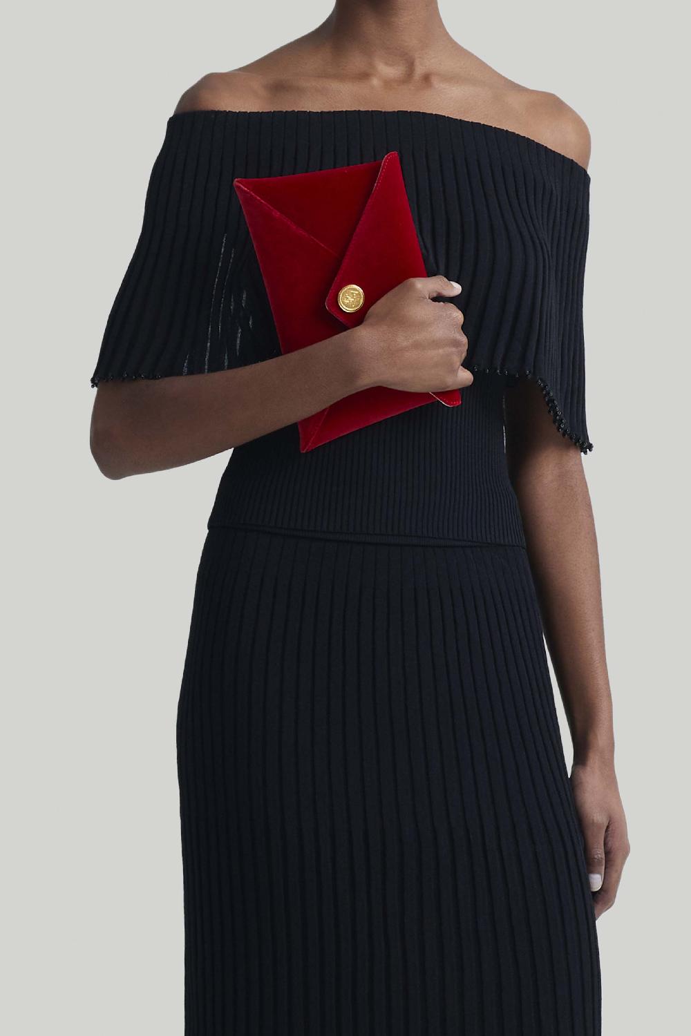 altuzarra Envelope Clutch Grenadine