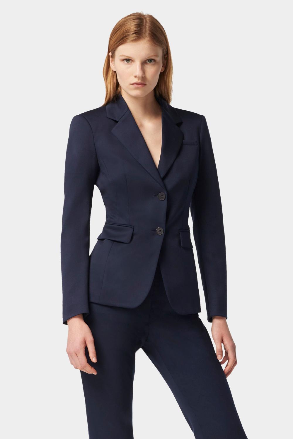 altuzarra Fenice Jacket Berry Blue