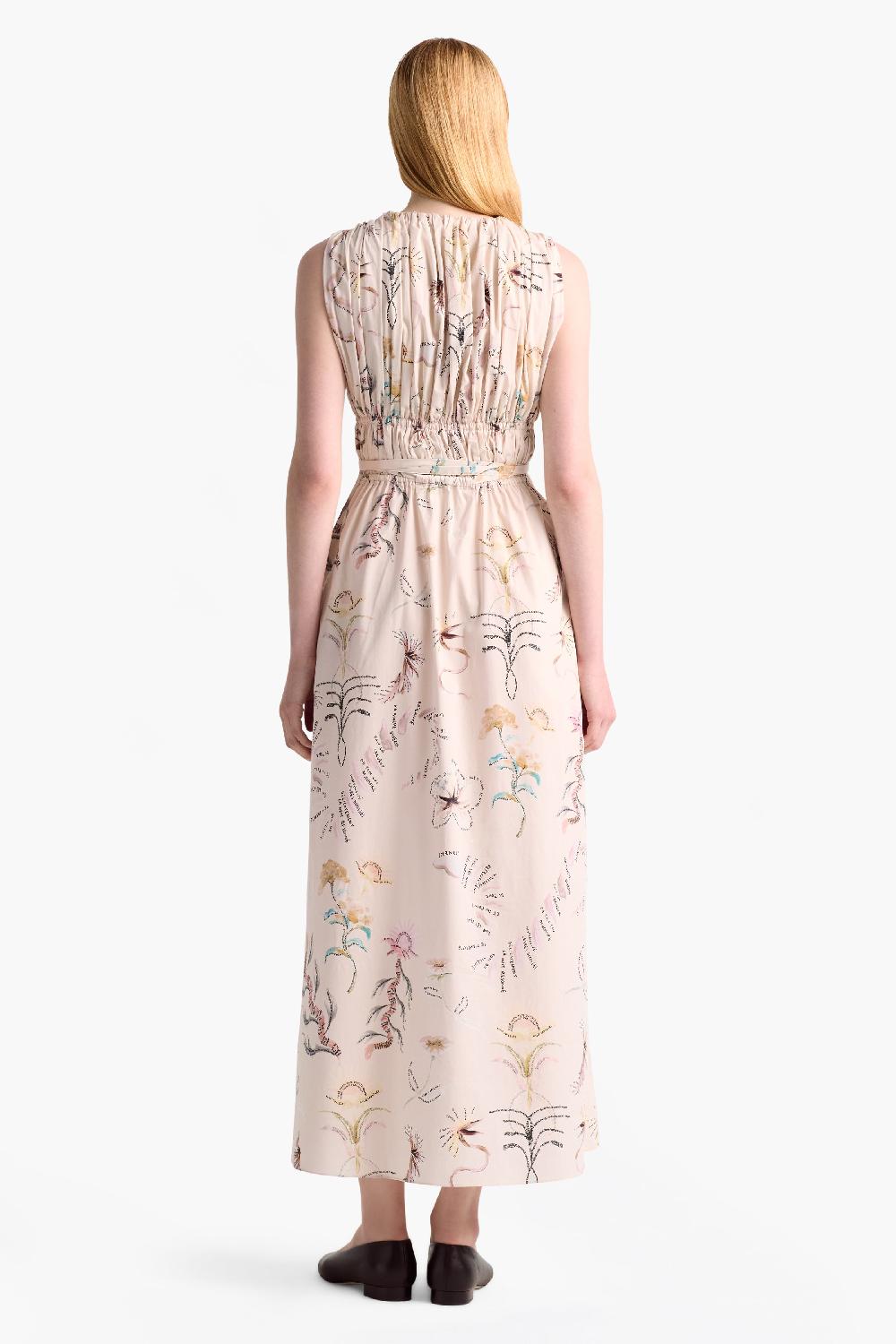 Altuzarra Fie Dress Ivory Tatoo Allover