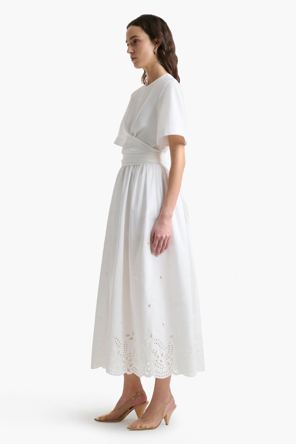 Altuzarra Fifi Dress Optic White