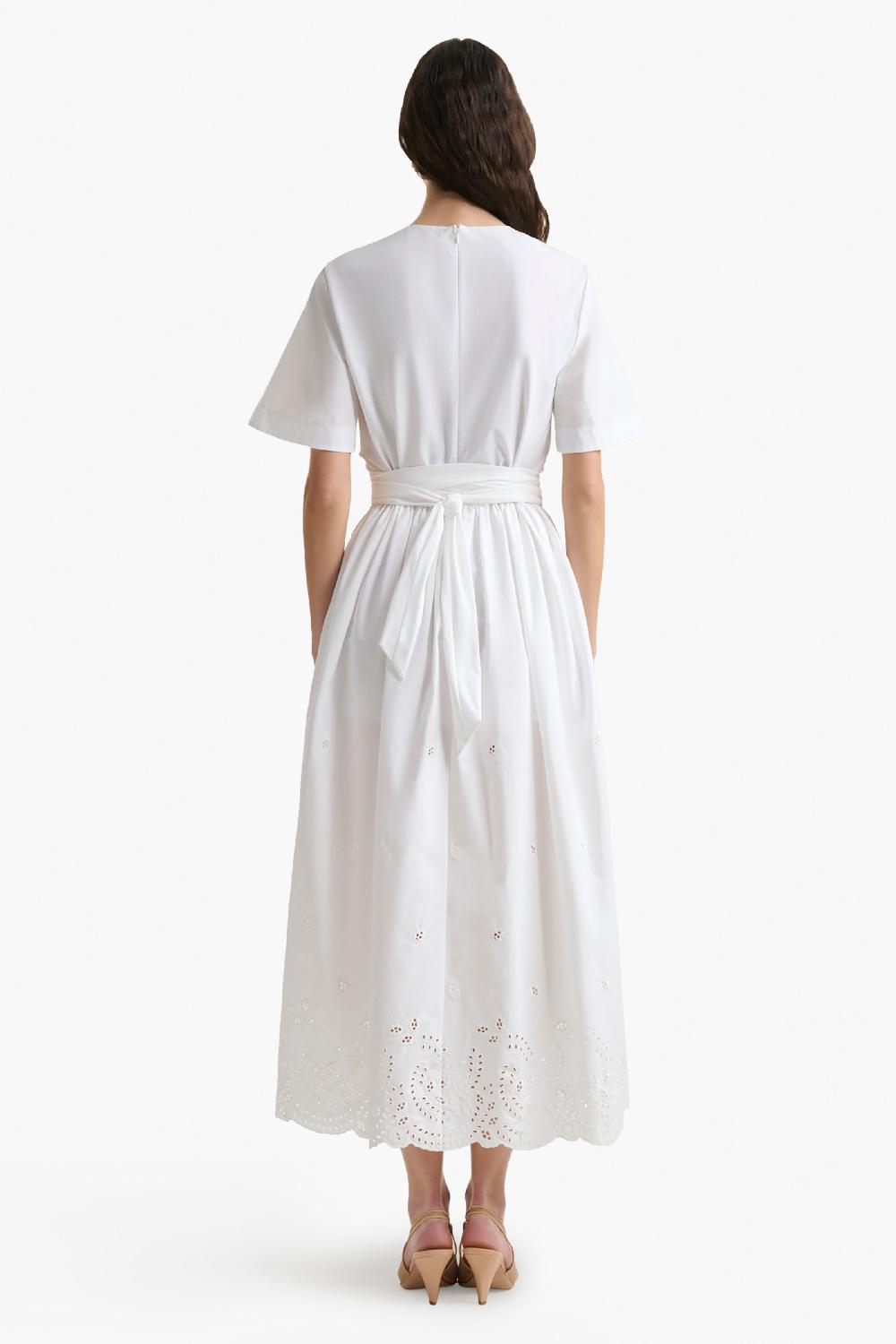 Altuzarra Fifi Dress Optic White