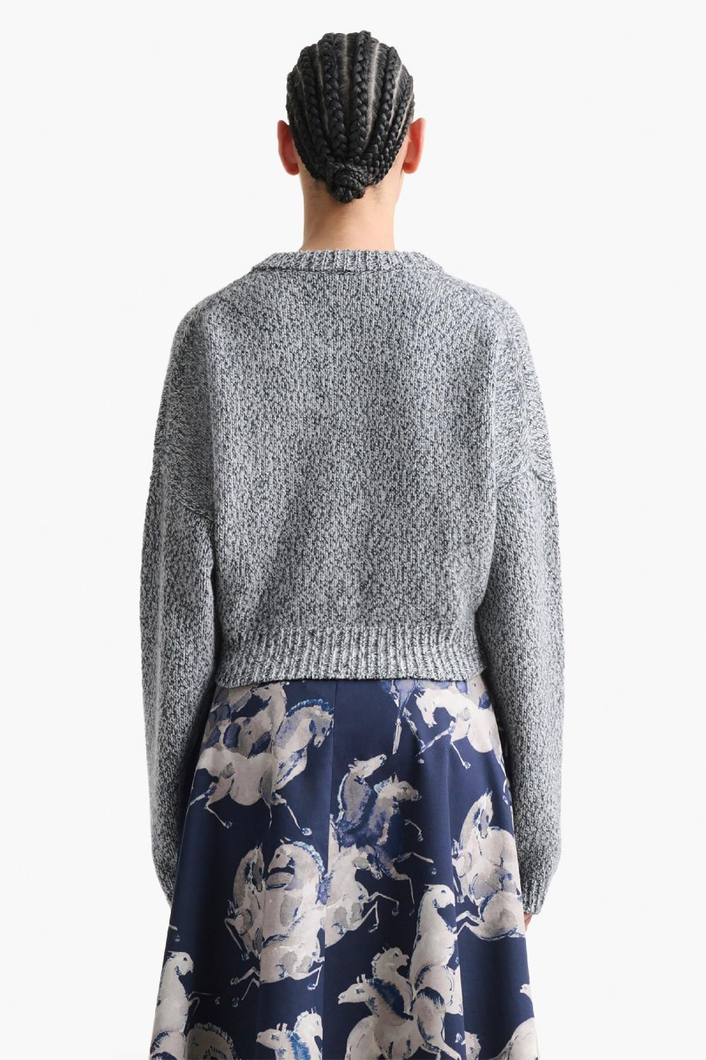 Altuzarra Fonzi Sweater Grey Melange