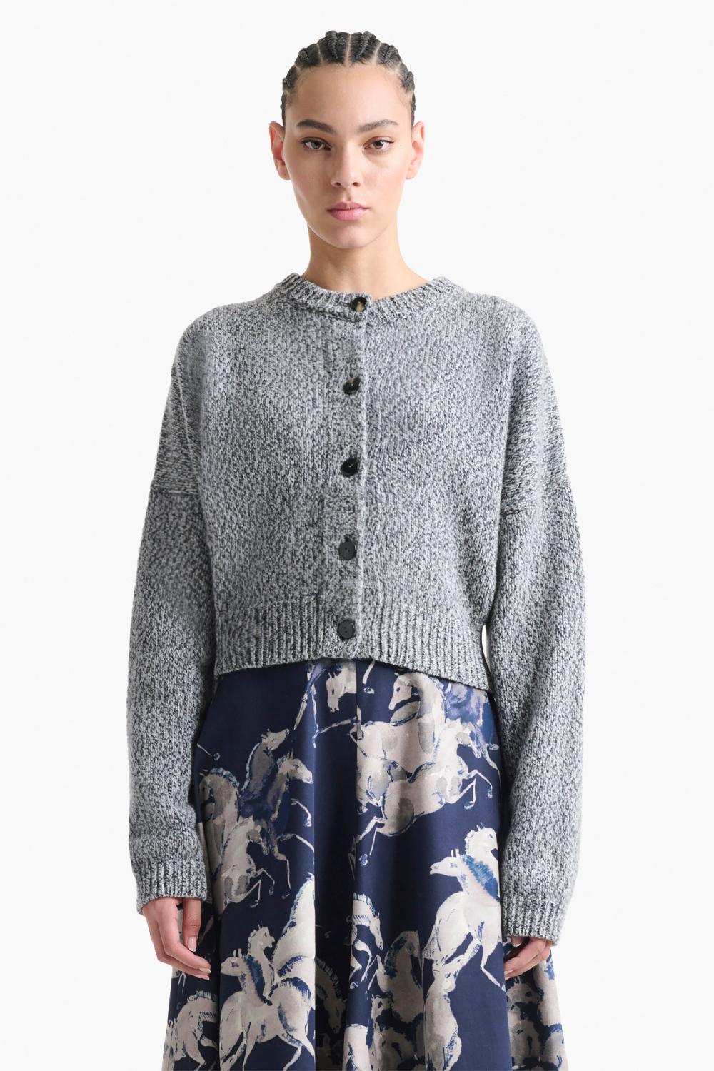 Altuzarra Fonzi Sweater Grey Melange