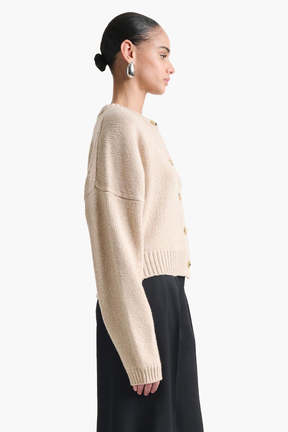 Altuzarra Fonzi Sweater Wheat Melange