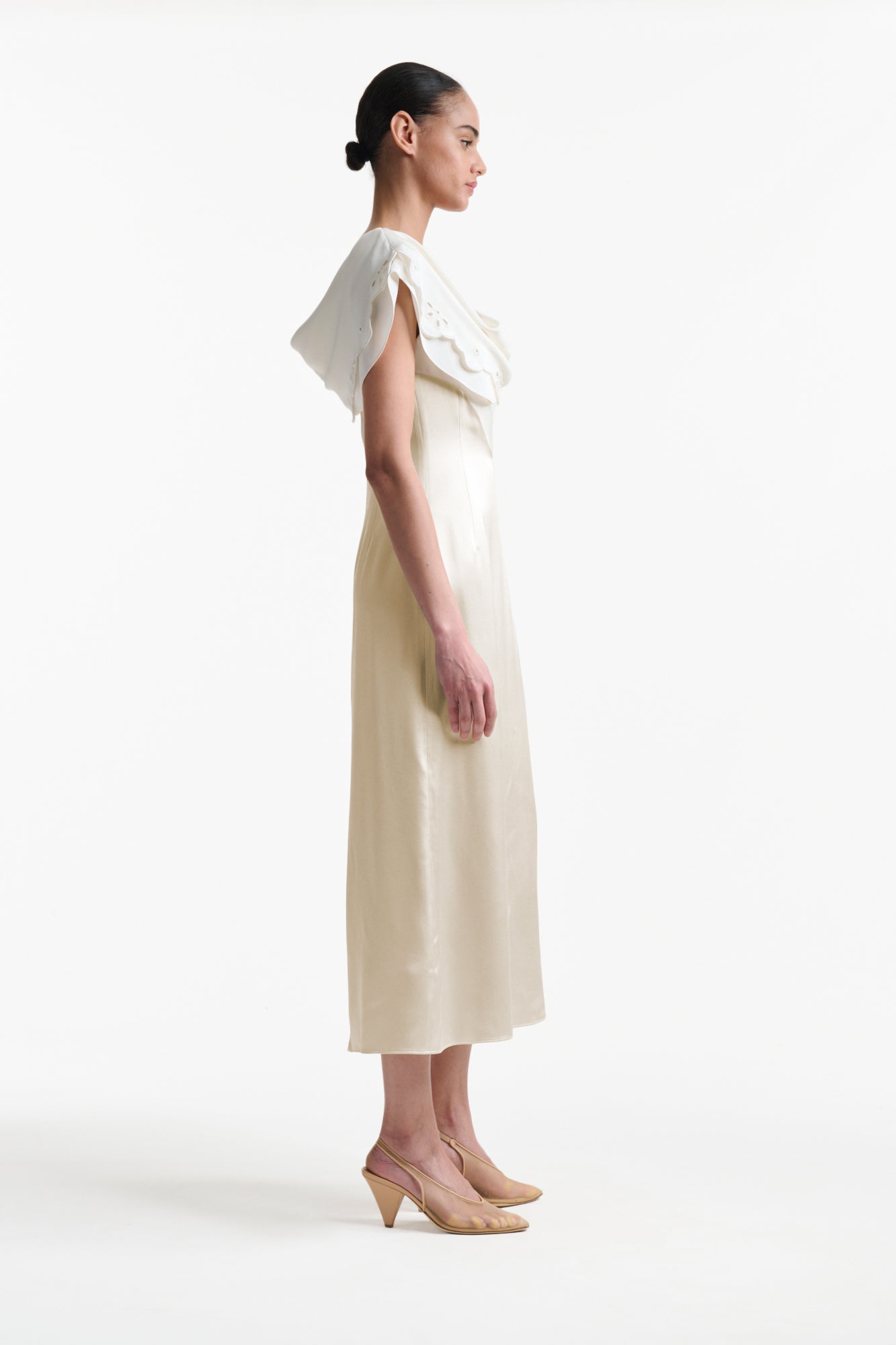 Altuzarra Fragolina Dress Tapioca