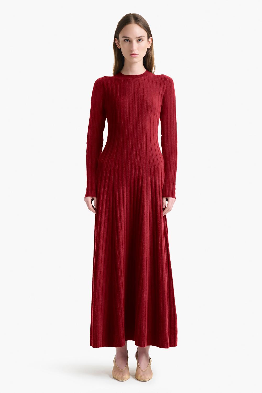 Altuzarra Gia Dress Grenache
