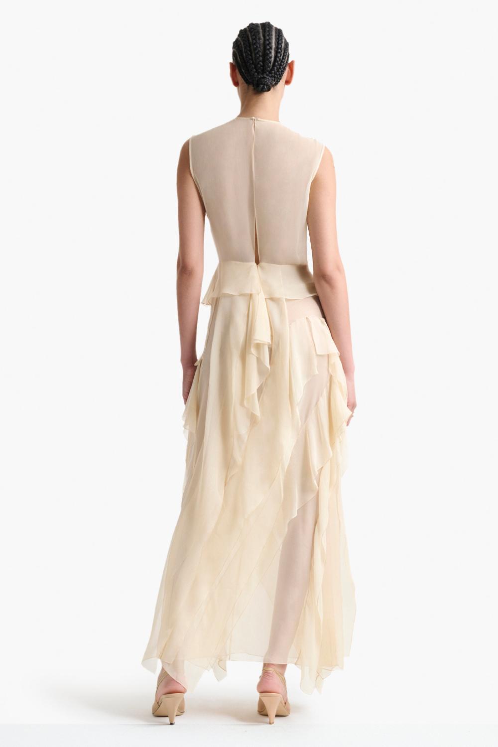 Altuzarra Gigi Dress Tapioca