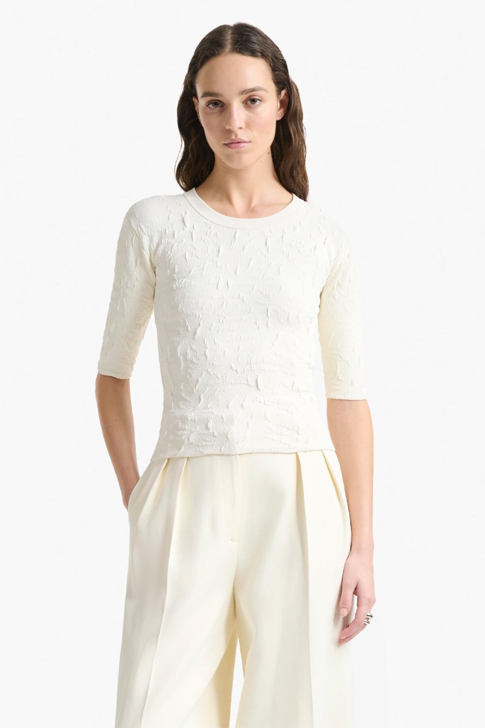 Altuzarra Greene Top Ivory