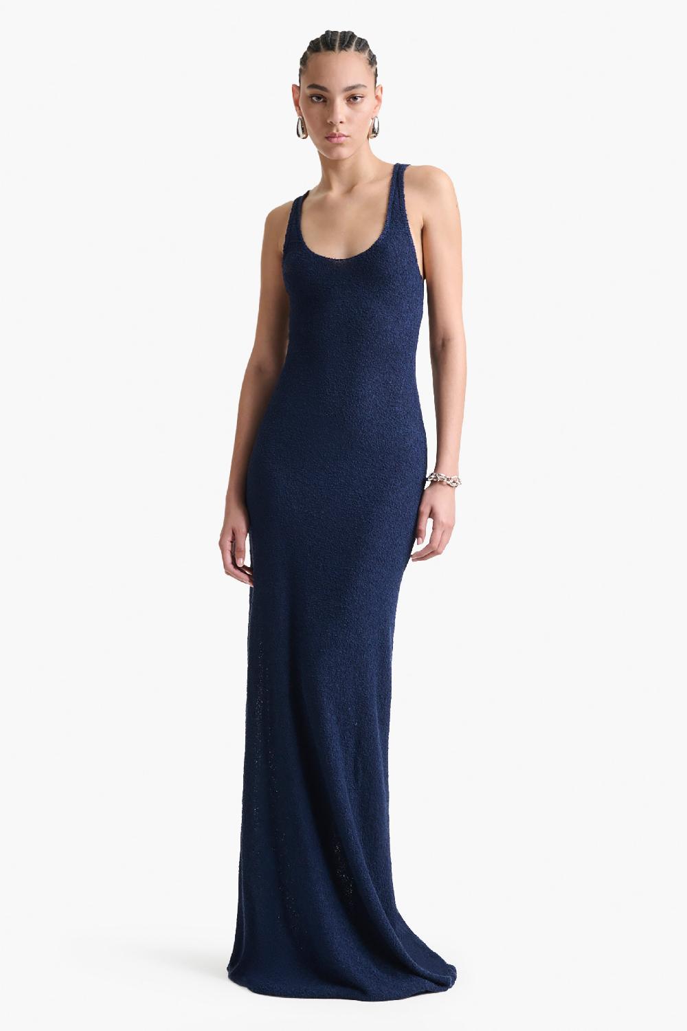 Altuzarra Gwendi Dress Berry Blue