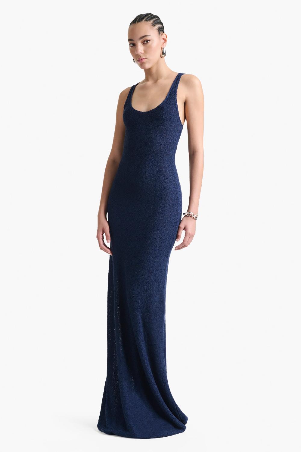 altuzarra Gwendi Dress Berry Blue