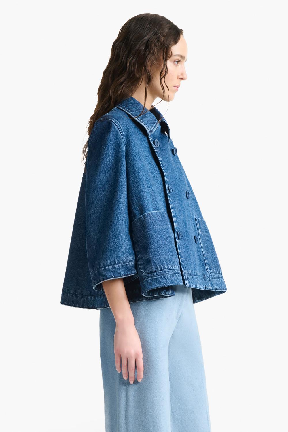 Altuzarra Hayden Jacket Indigo
