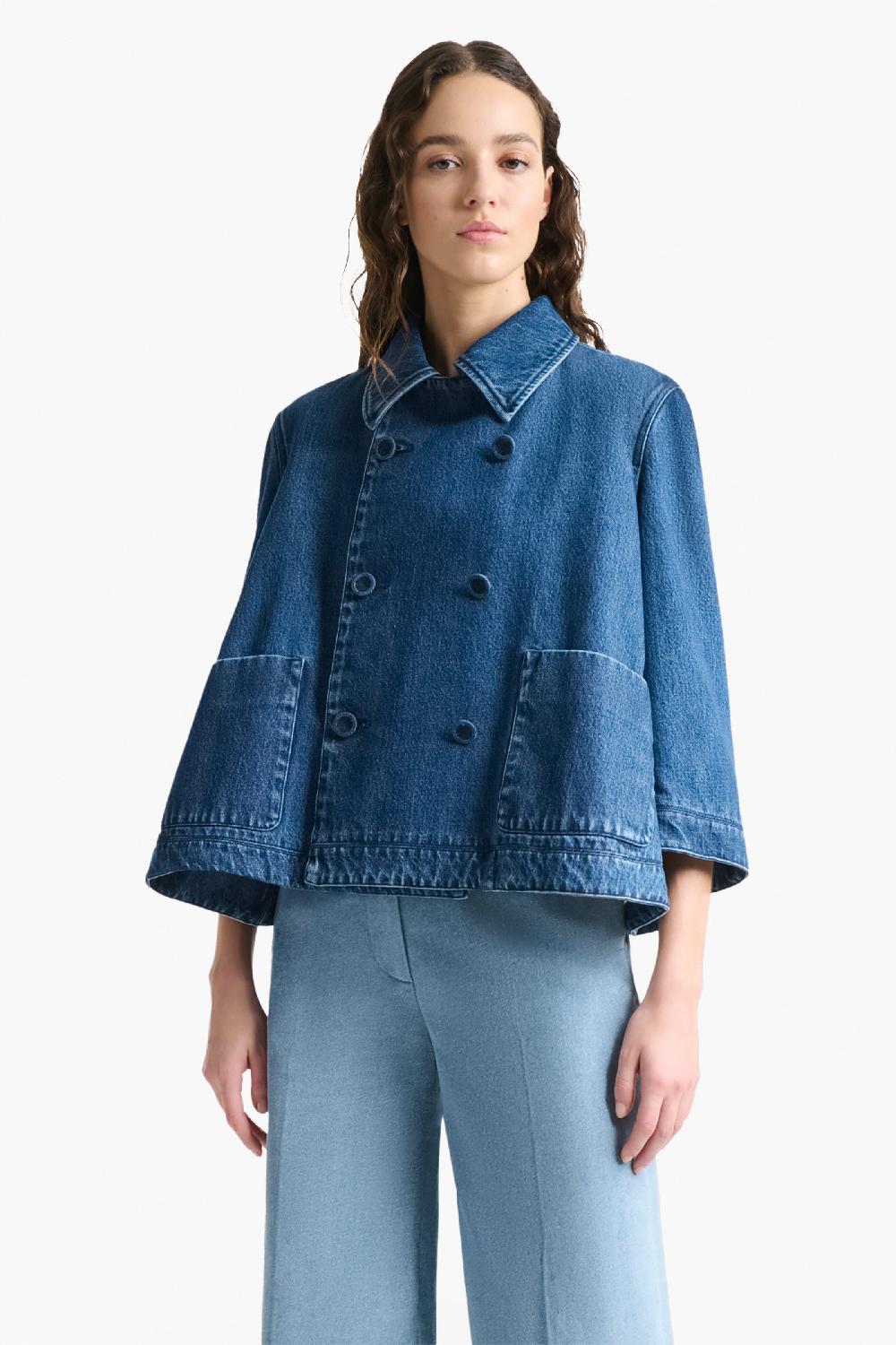 Altuzarra Hayden Jacket Indigo