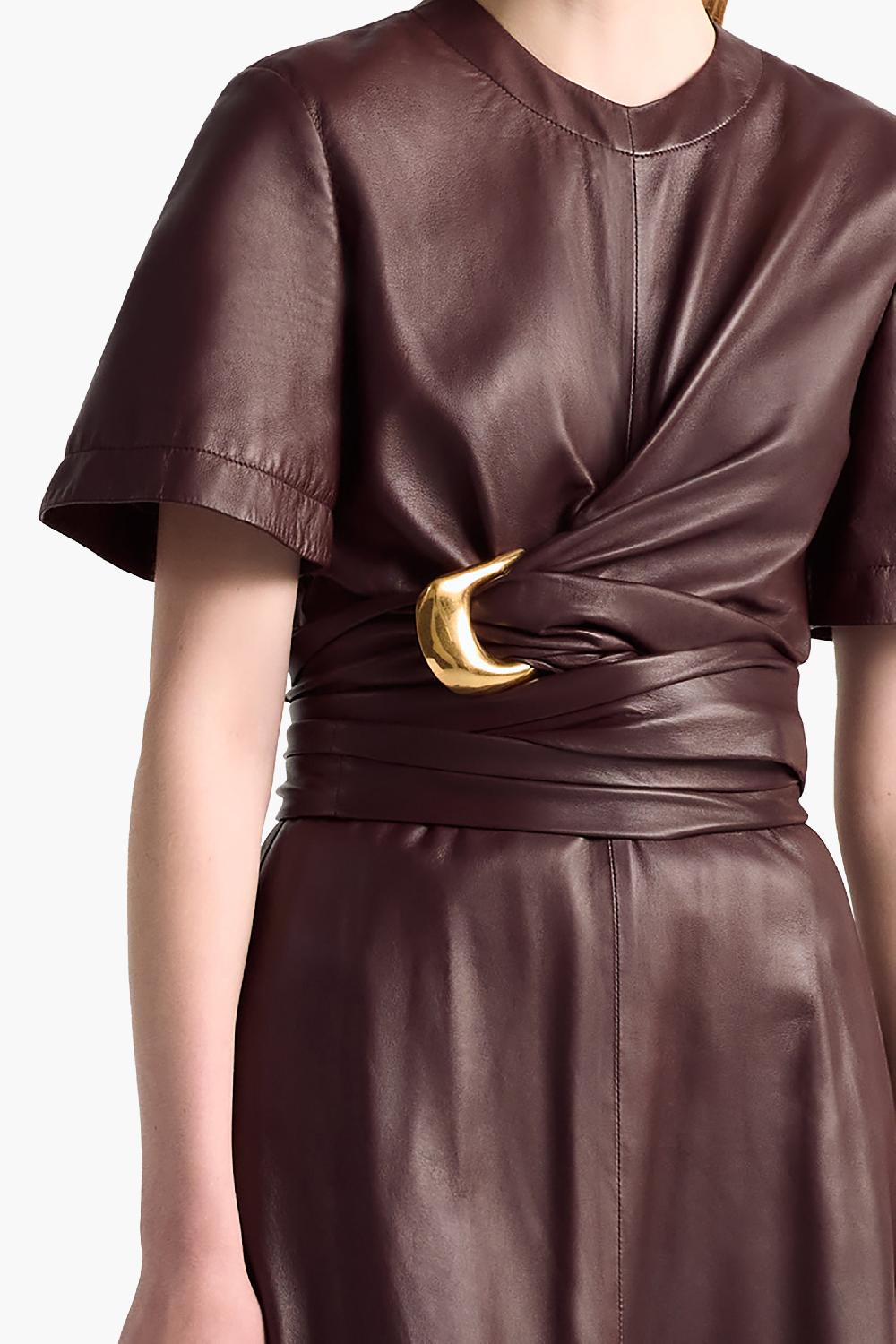 Altuzarra Honey Dress Charred Oak