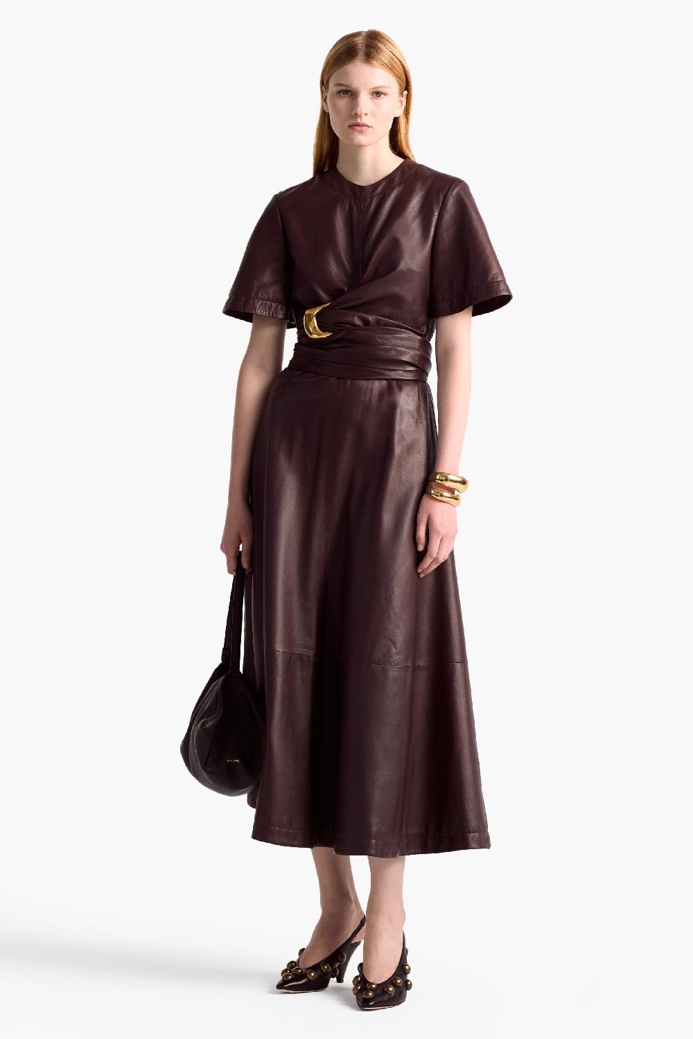 altuzarra Honey Dress Charred Oak