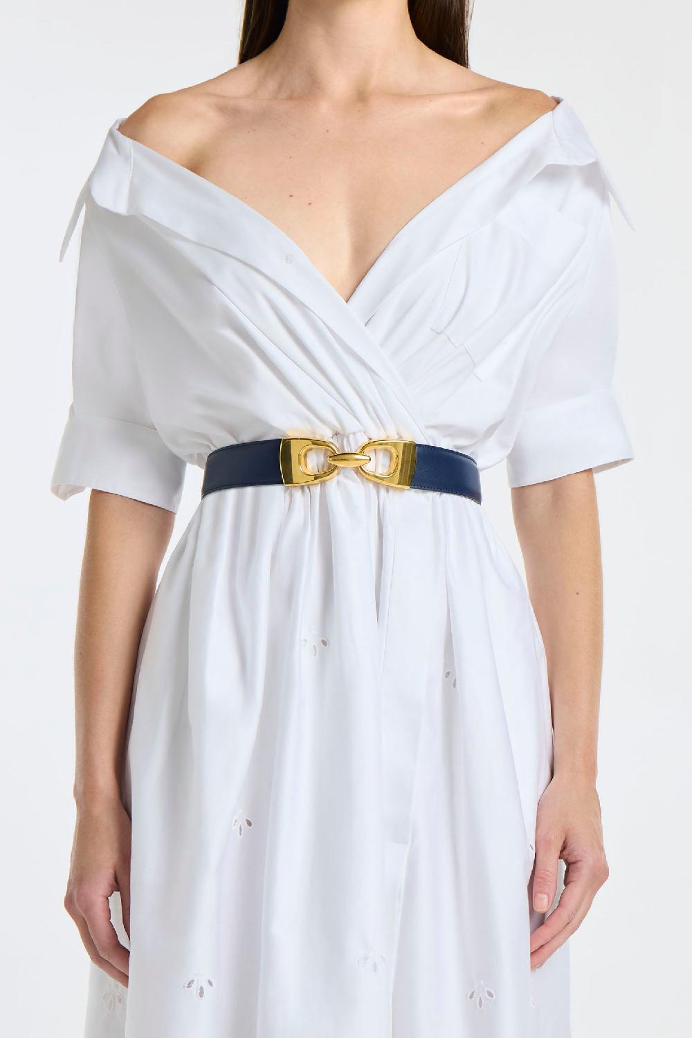 altuzarra Horsebit Belt Nocturne