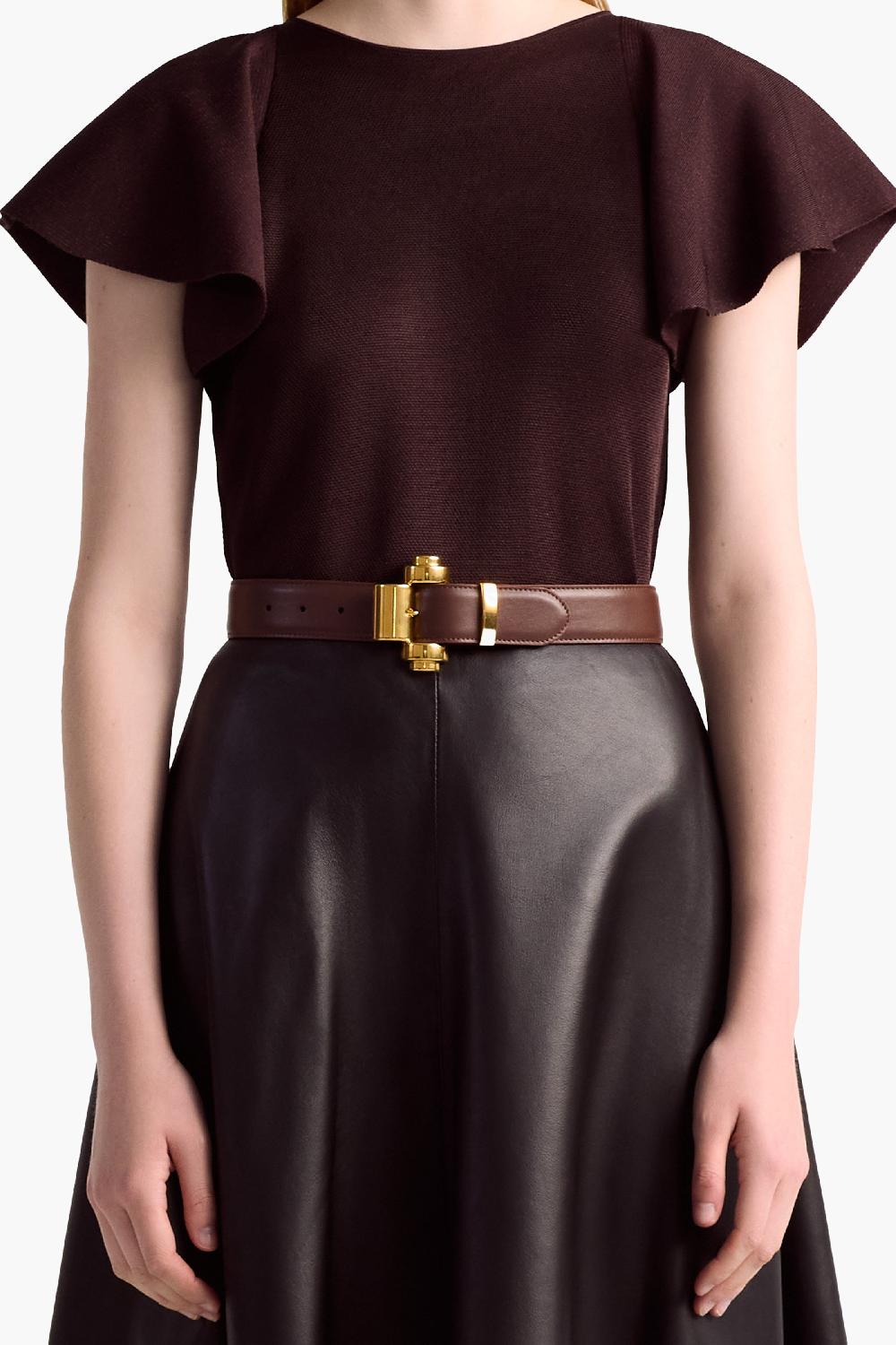 altuzarra Industrial Belt Praline
