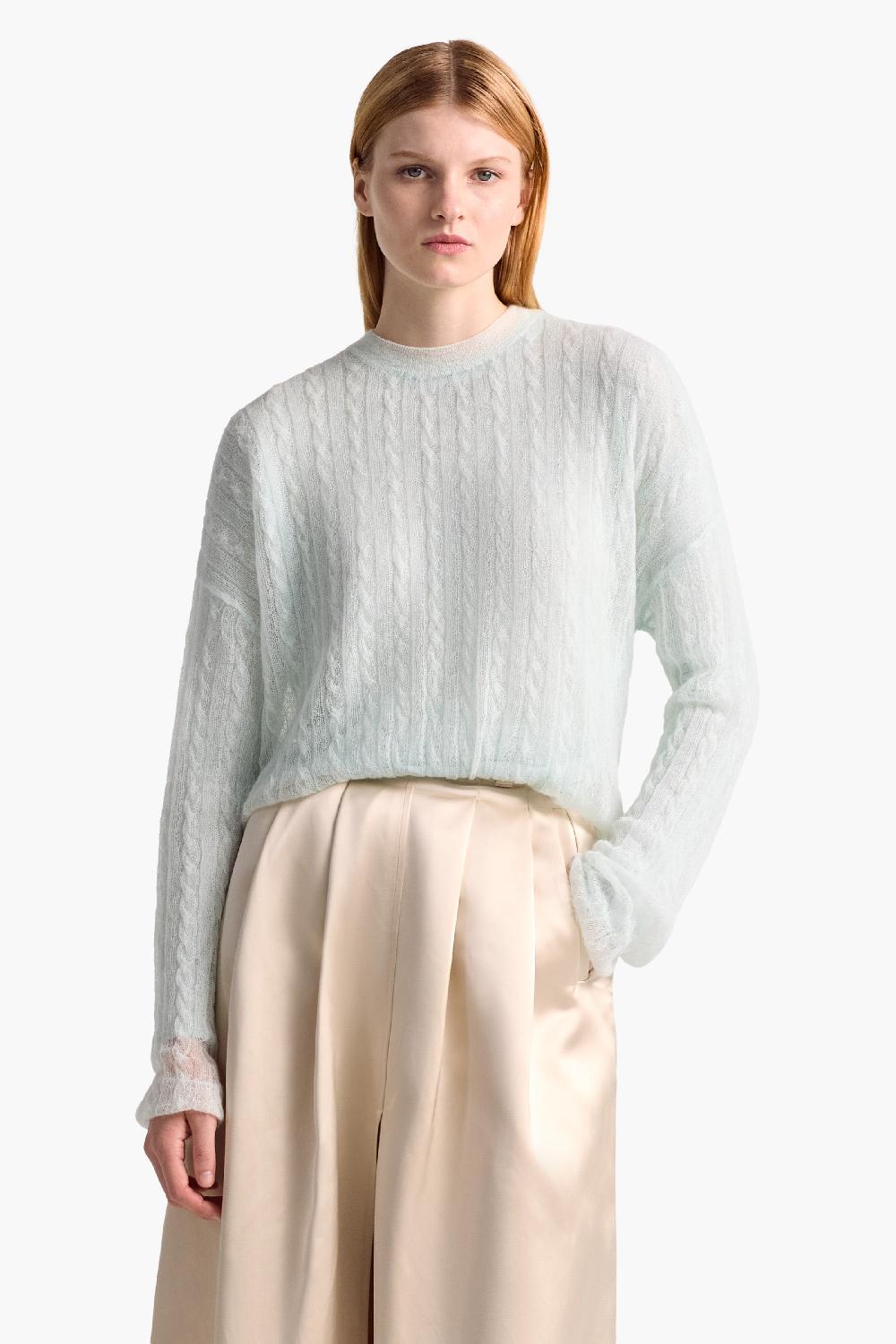 altuzarra Jet Sweater Sea Foam